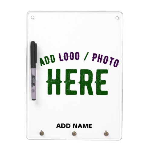 STYLISH MODERN CUSTOMIZABLE WHITE VERIFIED BRANDED DRY ERASE BOARD