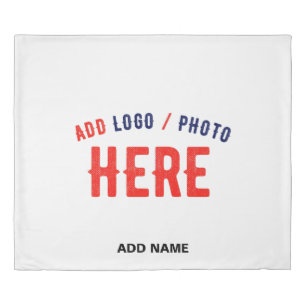 STYLISH MODERN CUSTOMIZABLE WHITE VERIFIED BRANDED DUVET COVER