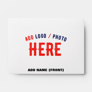 STYLISH MODERN CUSTOMIZABLE WHITE VERIFIED BRANDED ENVELOPE