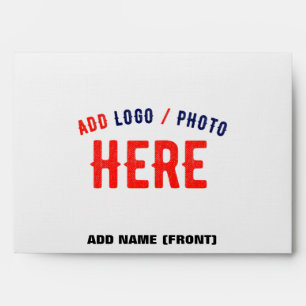 STYLISH MODERN CUSTOMIZABLE WHITE VERIFIED BRANDED ENVELOPE