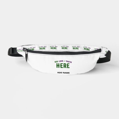 STYLISH MODERN CUSTOMIZABLE WHITE VERIFIED BRANDED FANNY PACK