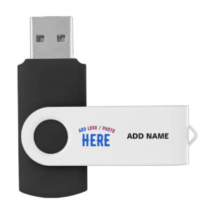 STYLISH MODERN CUSTOMIZABLE WHITE VERIFIED BRANDED FLASH DRIVE