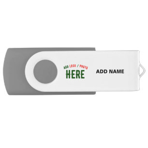 STYLISH MODERN CUSTOMIZABLE WHITE VERIFIED BRANDED FLASH DRIVE