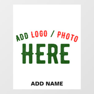 STYLISH MODERN CUSTOMIZABLE WHITE VERIFIED BRANDED FLOOR DECALS