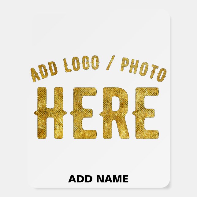 STYLISH MODERN CUSTOMIZABLE WHITE VERIFIED BRANDED FOAM BOARD (Front)