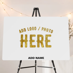 STYLISH MODERN CUSTOMIZABLE WHITE VERIFIED BRANDED FOAM BOARD