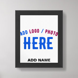 STYLISH MODERN CUSTOMIZABLE WHITE VERIFIED BRANDED FRAMED ART