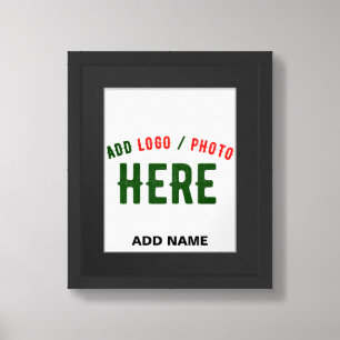 STYLISH MODERN CUSTOMIZABLE WHITE VERIFIED BRANDED FRAMED ART