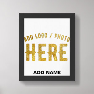 STYLISH MODERN CUSTOMIZABLE WHITE VERIFIED BRANDED FRAMED ART