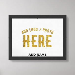 STYLISH MODERN CUSTOMIZABLE WHITE VERIFIED BRANDED FRAMED ART