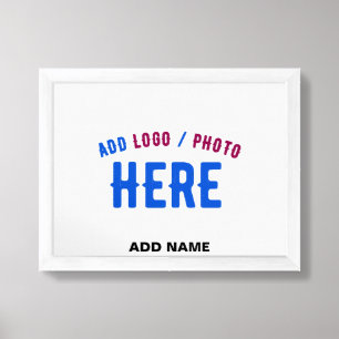 STYLISH MODERN CUSTOMIZABLE WHITE VERIFIED BRANDED FRAMED ART