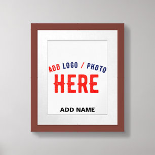 STYLISH MODERN CUSTOMIZABLE WHITE VERIFIED BRANDED FRAMED ART