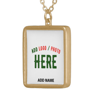 STYLISH MODERN CUSTOMIZABLE WHITE VERIFIED BRANDED GOLD PLATED NECKLACE