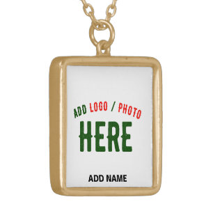 STYLISH MODERN CUSTOMIZABLE WHITE VERIFIED BRANDED GOLD PLATED NECKLACE