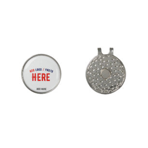 STYLISH MODERN CUSTOMIZABLE WHITE VERIFIED BRANDED GOLF HAT CLIP