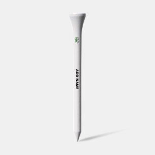 STYLISH MODERN CUSTOMIZABLE WHITE VERIFIED BRANDED GOLF TEES