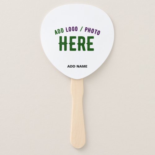 STYLISH MODERN CUSTOMIZABLE WHITE VERIFIED BRANDED HAND FAN