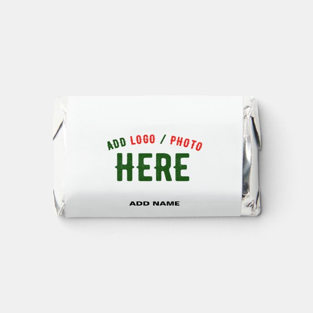 STYLISH MODERN CUSTOMIZABLE WHITE VERIFIED BRANDED HERSHEY'S MINIATURES (Front)