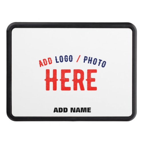 STYLISH MODERN CUSTOMIZABLE WHITE VERIFIED BRANDED HITCH COVER
