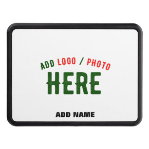 STYLISH MODERN CUSTOMIZABLE WHITE VERIFIED BRANDED HITCH COVER