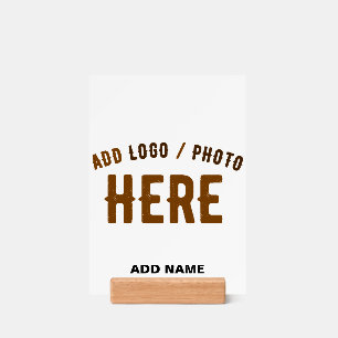 STYLISH MODERN CUSTOMIZABLE WHITE VERIFIED BRANDED HOLDER