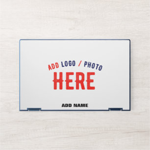 STYLISH MODERN CUSTOMIZABLE WHITE VERIFIED BRANDED HP LAPTOP SKIN