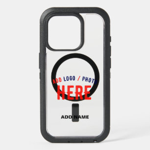 STYLISH MODERN CUSTOMIZABLE WHITE VERIFIED BRANDED iPhone 15 PRO CASE
