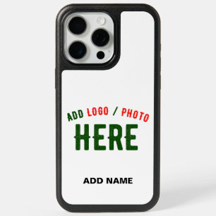 STYLISH MODERN CUSTOMIZABLE WHITE VERIFIED BRANDED iPhone 15 PRO MAX CASE
