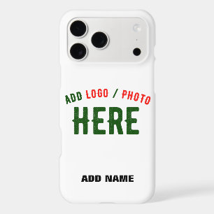 STYLISH MODERN CUSTOMIZABLE WHITE VERIFIED BRANDED iPhone 17 PRO MAX CASE