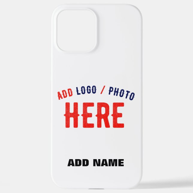 STYLISH MODERN CUSTOMIZABLE WHITE VERIFIED BRANDED iPhone CASE (Back)