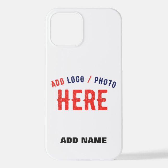 STYLISH MODERN CUSTOMIZABLE WHITE VERIFIED BRANDED iPhone CASE (Back)