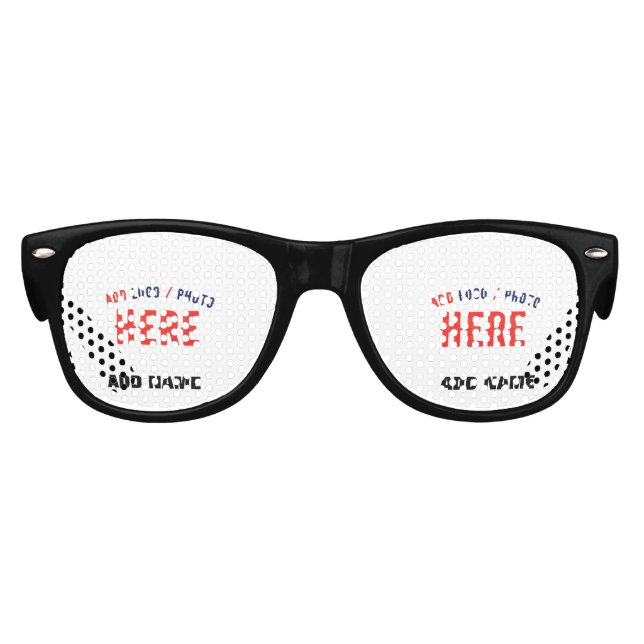 STYLISH MODERN CUSTOMIZABLE WHITE VERIFIED BRANDED KIDS SUNGLASSES (Front)