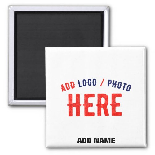 STYLISH MODERN CUSTOMIZABLE WHITE VERIFIED BRANDED MAGNET