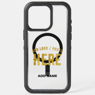 STYLISH MODERN CUSTOMIZABLE WHITE VERIFIED BRANDED iPhone 15 PRO MAX CASE