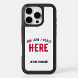 STYLISH MODERN CUSTOMIZABLE WHITE VERIFIED BRANDED iPhone 16 PRO CASE