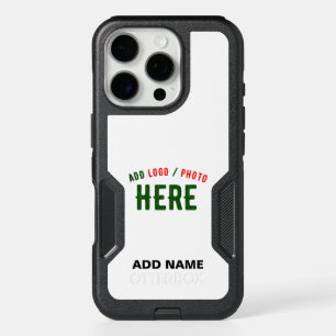 STYLISH MODERN CUSTOMIZABLE WHITE VERIFIED BRANDED iPhone 16 PRO CASE