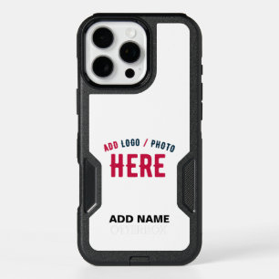STYLISH MODERN CUSTOMIZABLE WHITE VERIFIED BRANDED iPhone 16 PRO MAX CASE