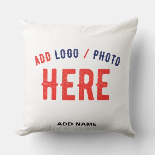 STYLISH MODERN CUSTOMIZABLE WHITE VERIFIED BRANDED OUTDOOR PILLOW