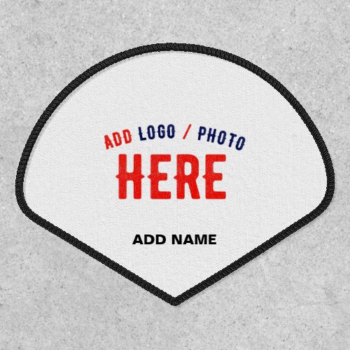 STYLISH MODERN CUSTOMIZABLE WHITE VERIFIED BRANDED PATCH