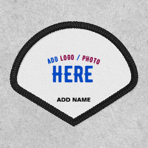 STYLISH MODERN CUSTOMIZABLE WHITE VERIFIED BRANDED PATCH