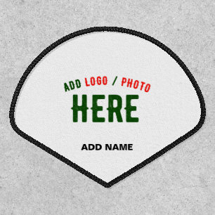 STYLISH MODERN CUSTOMIZABLE WHITE VERIFIED BRANDED PATCH