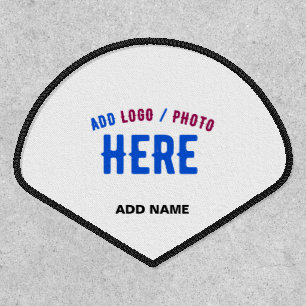 STYLISH MODERN CUSTOMIZABLE WHITE VERIFIED BRANDED PATCH