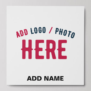 STYLISH MODERN CUSTOMIZABLE WHITE VERIFIED BRANDED PEEL AND STICK PHOTO TILE