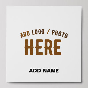 STYLISH MODERN CUSTOMIZABLE WHITE VERIFIED BRANDED PEEL AND STICK PHOTO TILE