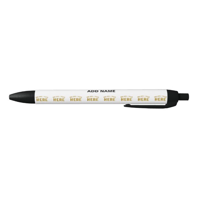 STYLISH MODERN CUSTOMIZABLE WHITE VERIFIED BRANDED PEN (Bottom)