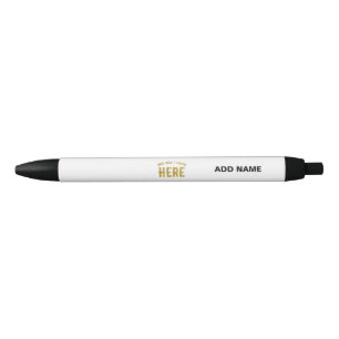 STYLISH MODERN CUSTOMIZABLE WHITE VERIFIED BRANDED PEN
