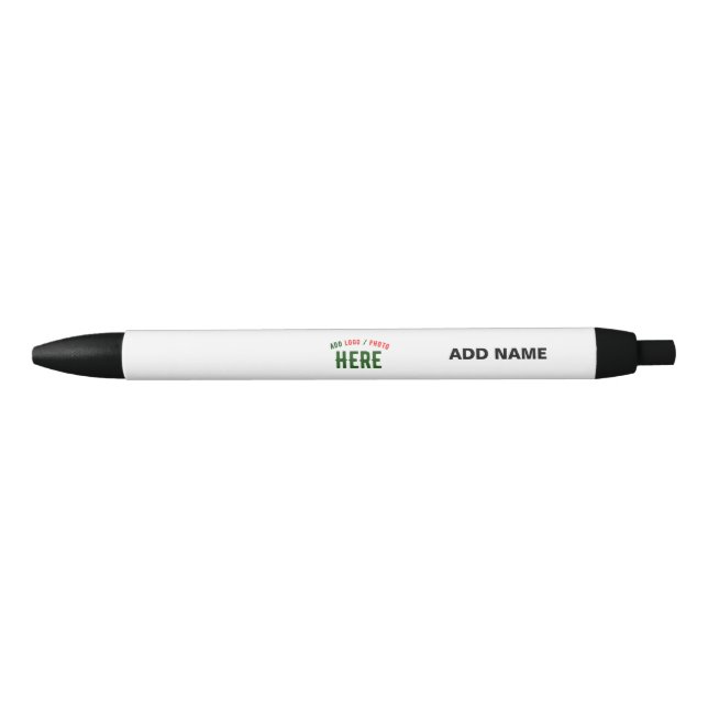 STYLISH MODERN CUSTOMIZABLE WHITE VERIFIED BRANDED PEN (Front)