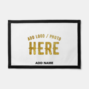 STYLISH MODERN CUSTOMIZABLE WHITE VERIFIED BRANDED PENNANT