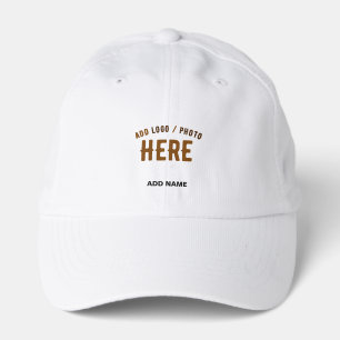 STYLISH MODERN CUSTOMIZABLE WHITE VERIFIED BRANDED PERFORMANCE CAP