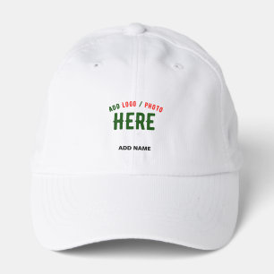 STYLISH MODERN CUSTOMIZABLE WHITE VERIFIED BRANDED PERFORMANCE CAP